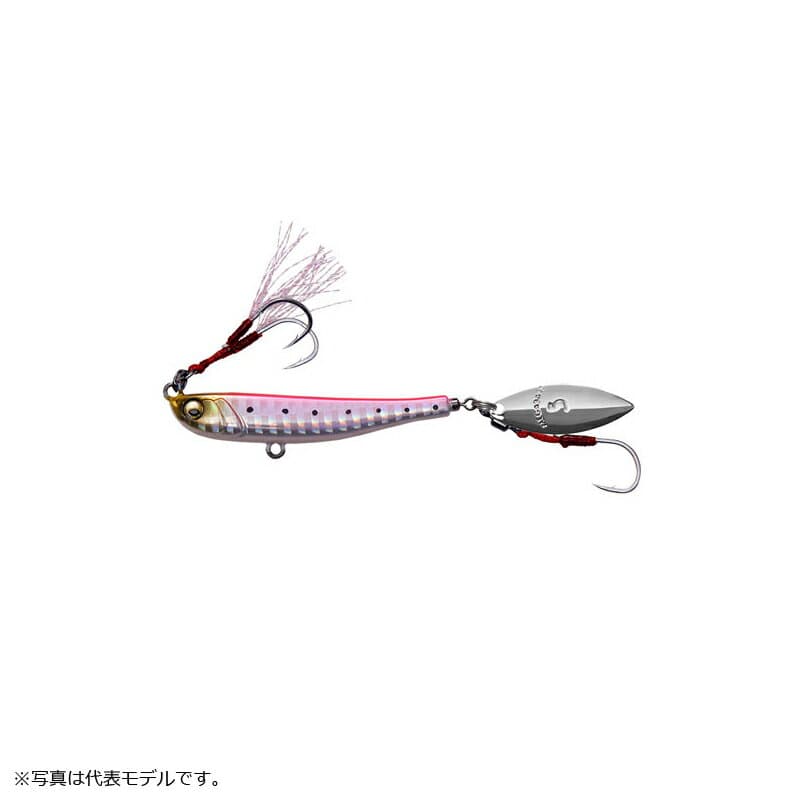 Megabass Makippa 7g Pink Sardine / Light SW Metal Jig Blade Jig