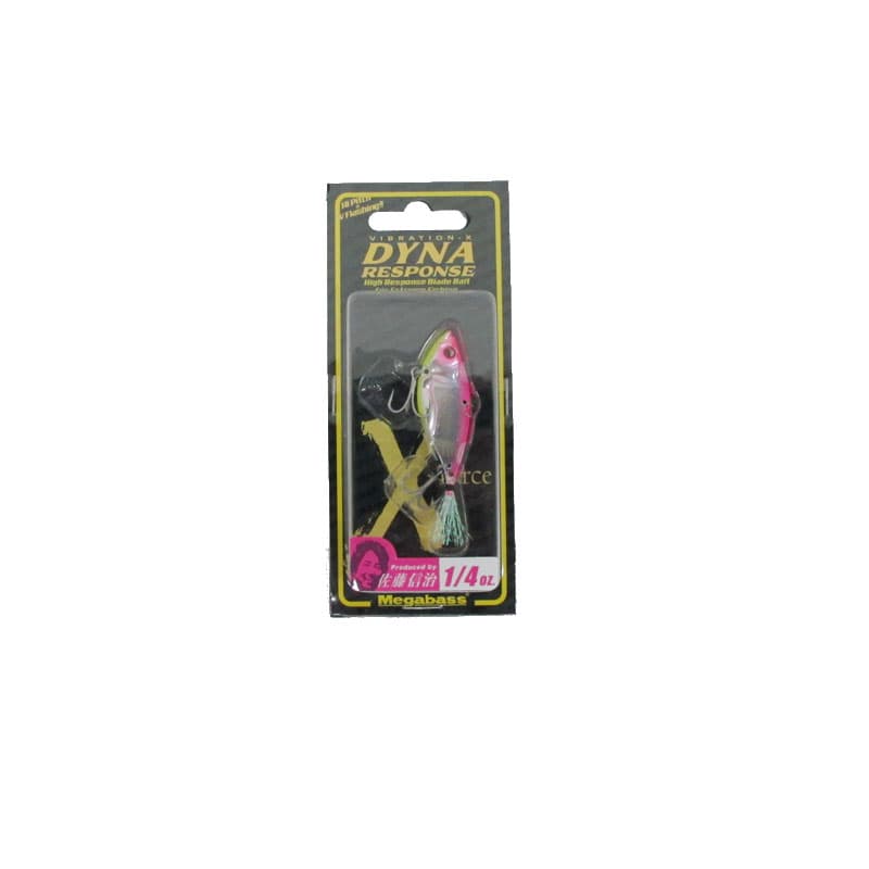Megabass Dyna Response 1/4oz 07 Jukucho Pink / Metal Vibe Shinji Sato Satoshin