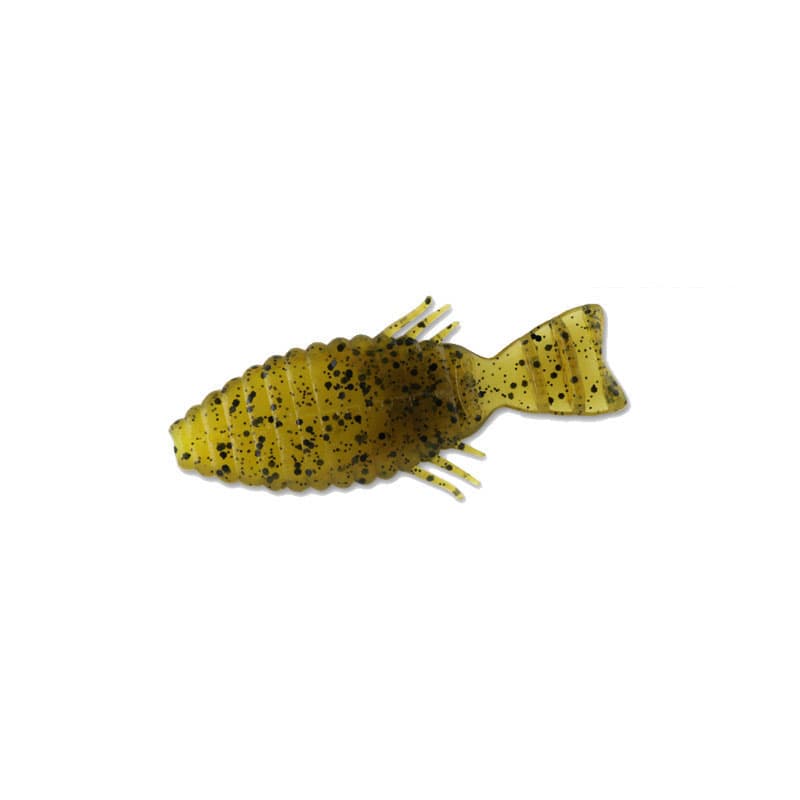 Deps Bullflat 4.8 inch Non-Salt #52 Green Pumpkin / Chartreuse