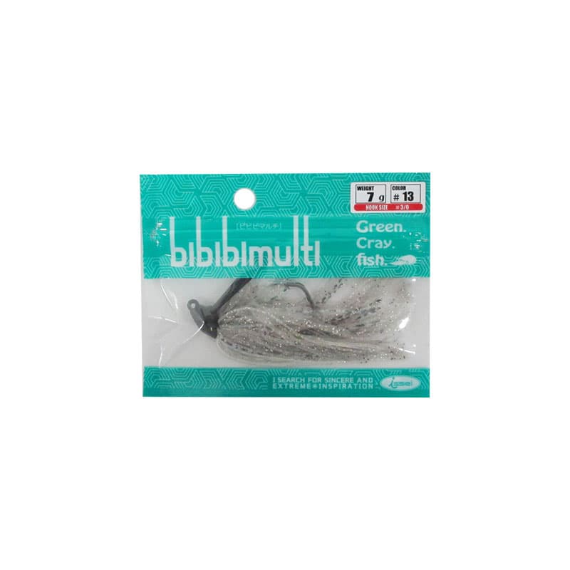 一誠　bibibi マルチ 7g　#3/0　#13 リザーバーベイト