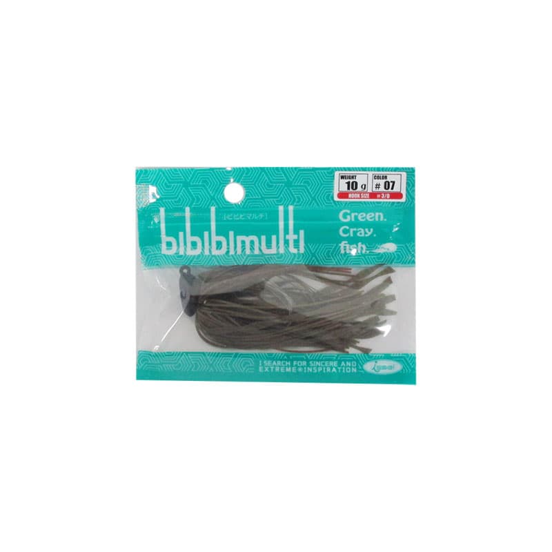 Issei Bibibi Multi 10g #3/0 #07 Green Pumpkin