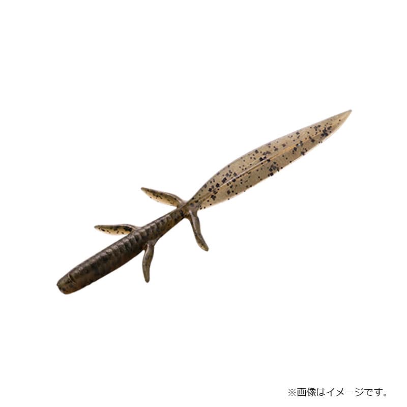 Jackall DB UMA Kasumi 3.3 inch - Green Pumpkin Pepper