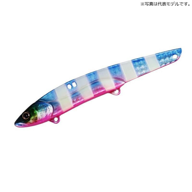 Jackall Big Backer 128 Blue Pink Glow Stripe