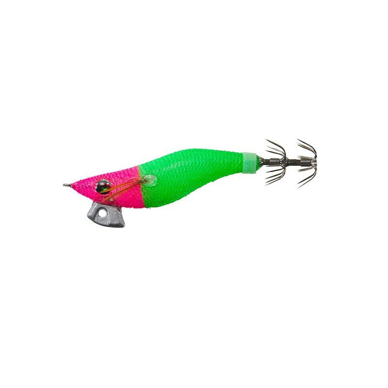 Daiwa Egi Emeraldas Ika Metal Dropper Egi type #1.8 UV - Keimura Crazy Green