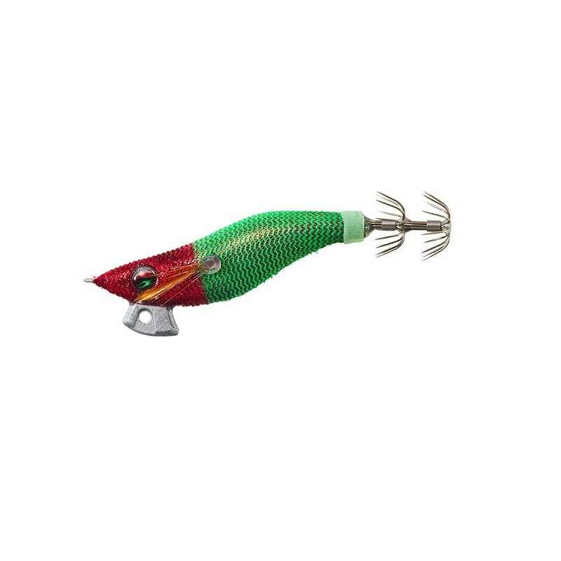Daiwa Egi Emeraldas Ika Metal Dropper Egi type #2.5 Red - Red-Green