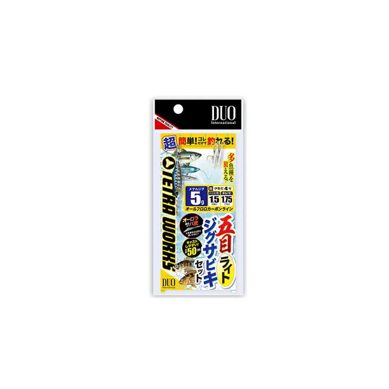 DUO Gomoku Light Jig Sabiki Set S 5g