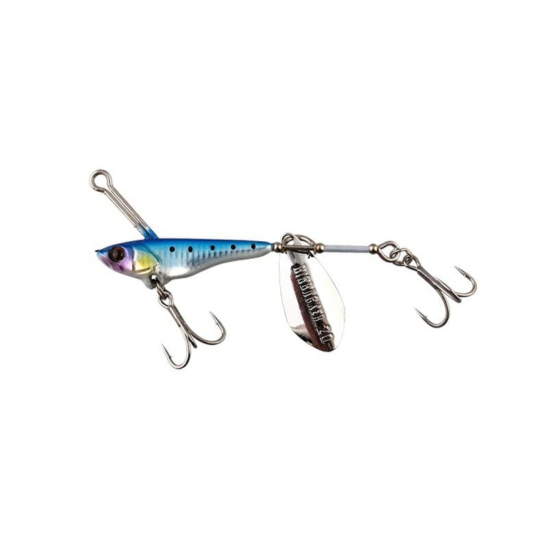 Jackall Metal Jig Big Backer Spin 20g Sardine/Slim Border Holo