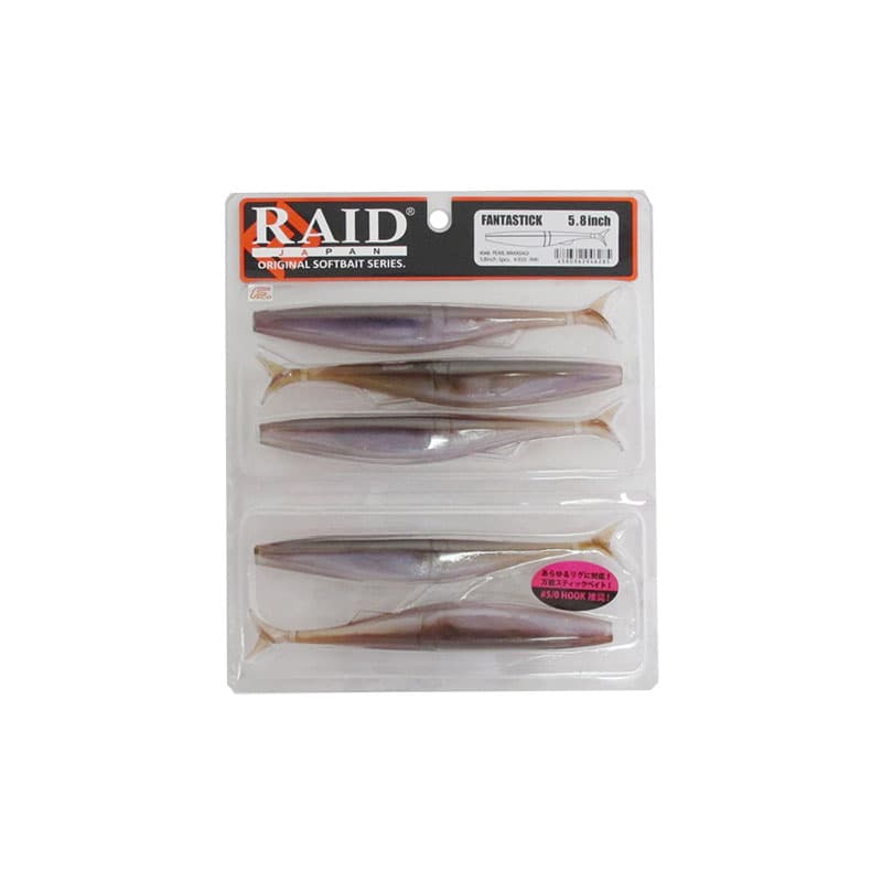 Raid Japan Fantastick 5.8 inch #048 Pearl Wakasagi