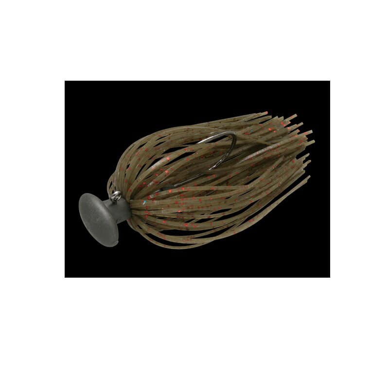 Jackall Nakata Jig 1/4oz Green Pumpkin/Red F
