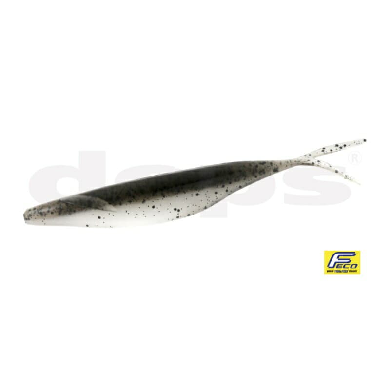 Deps Sakamata Shad 4 inch #103 Smoke Pepper Clear