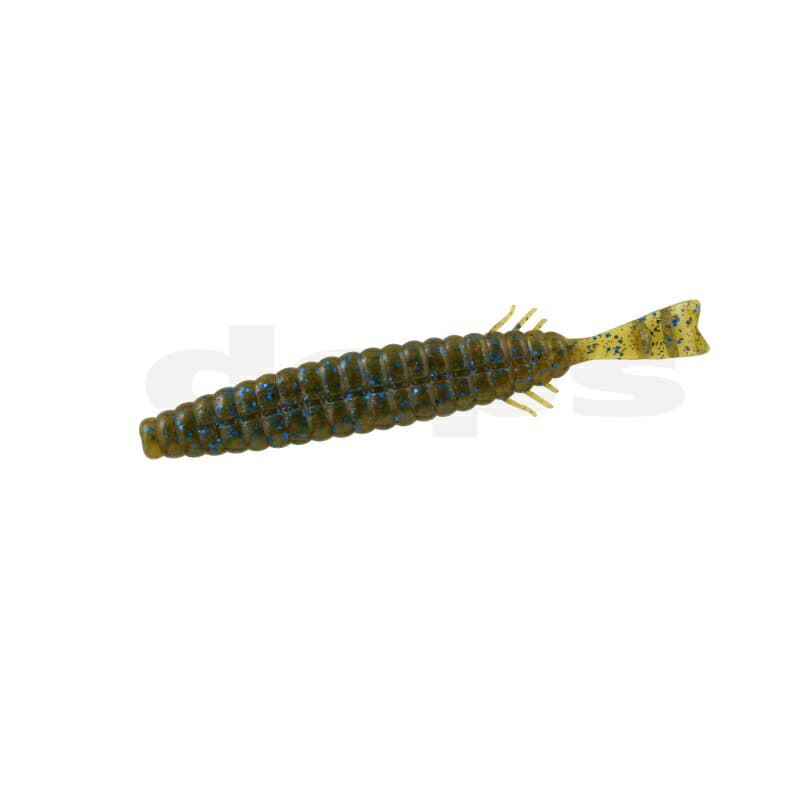 Deps Bullsrender 4.7 inch 71 Green Pumpkin / Blue Flake
