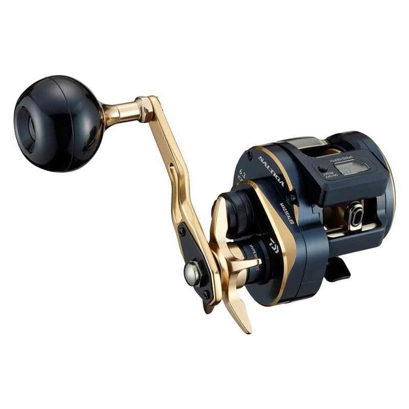 Daiwa 21 Saltiga IC 300 - Baitcasting Reel with Counter (Right-Hand Retrieve)