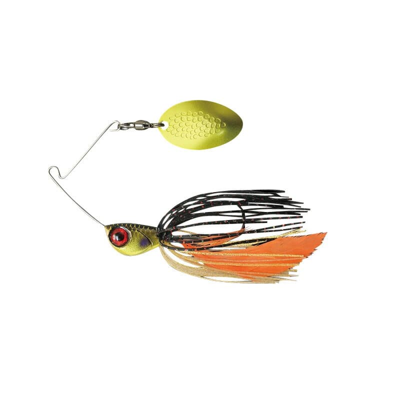 Jackall Dera Spin 1/4oz Kin Kuro Shad