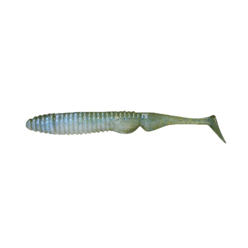 Jackall Ammonite Shad 3 inch - Melon Blue/Clear Pearl