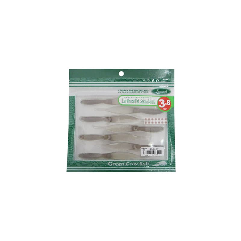 Issei Liar Minnow Flat Sakana Sakana 3.8 inch #62 Juvenile Wakasagi