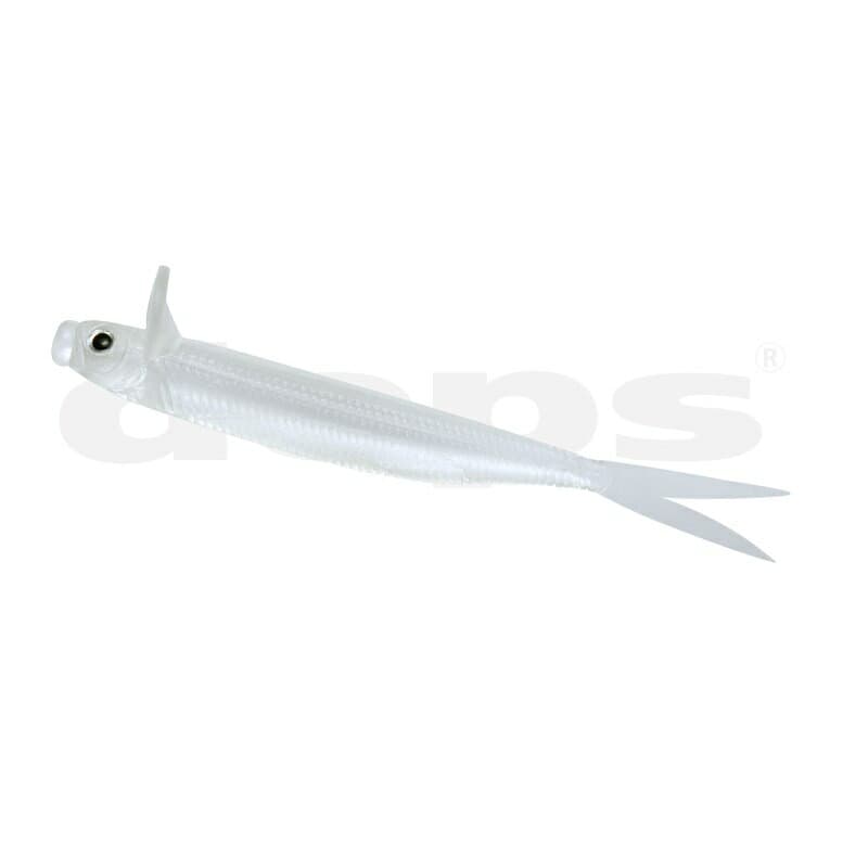 Deps Frilled Shad 4.7 inch #32 Clear
