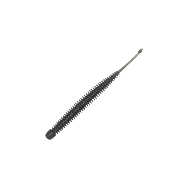 ジークラック　ピクピクピンテール 2.5インチ　#S519 ソリッドブラックグロー