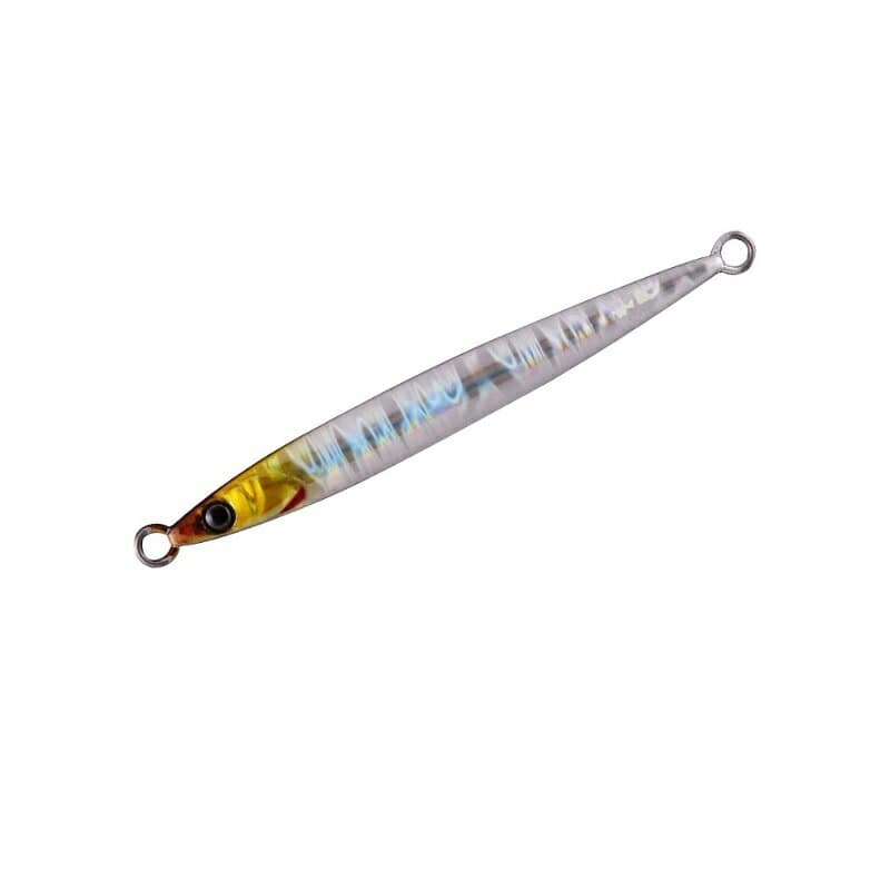 Jackall Bigbacker Jig Slide Stick 40g Shirasu Silver / Magma Wave Holo