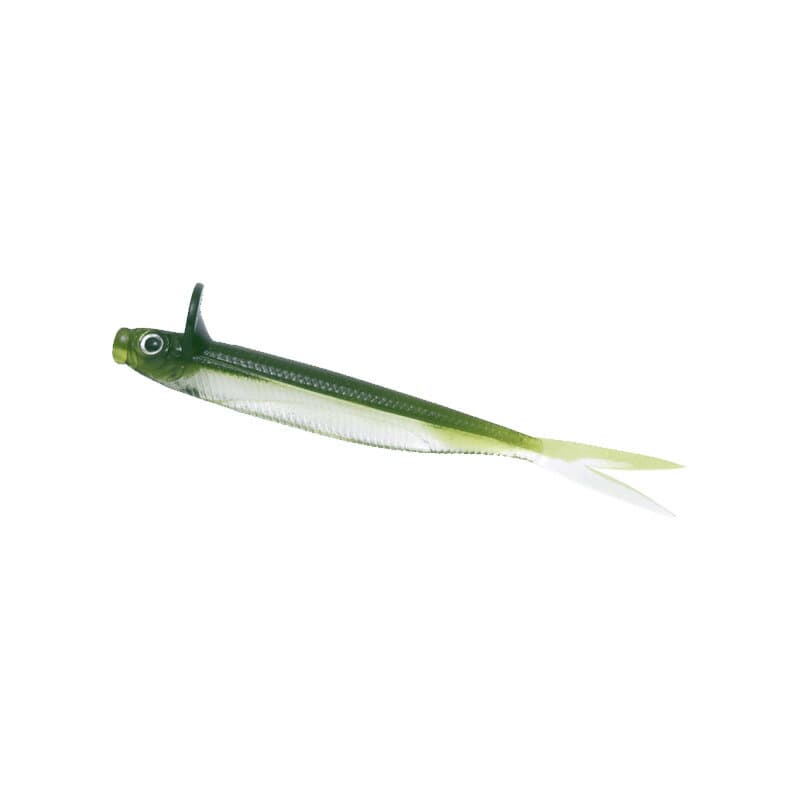 デプス　フリルドシャッド 4.7インチ #26 クリア・ウォーターメロン　【釣具　釣り具】