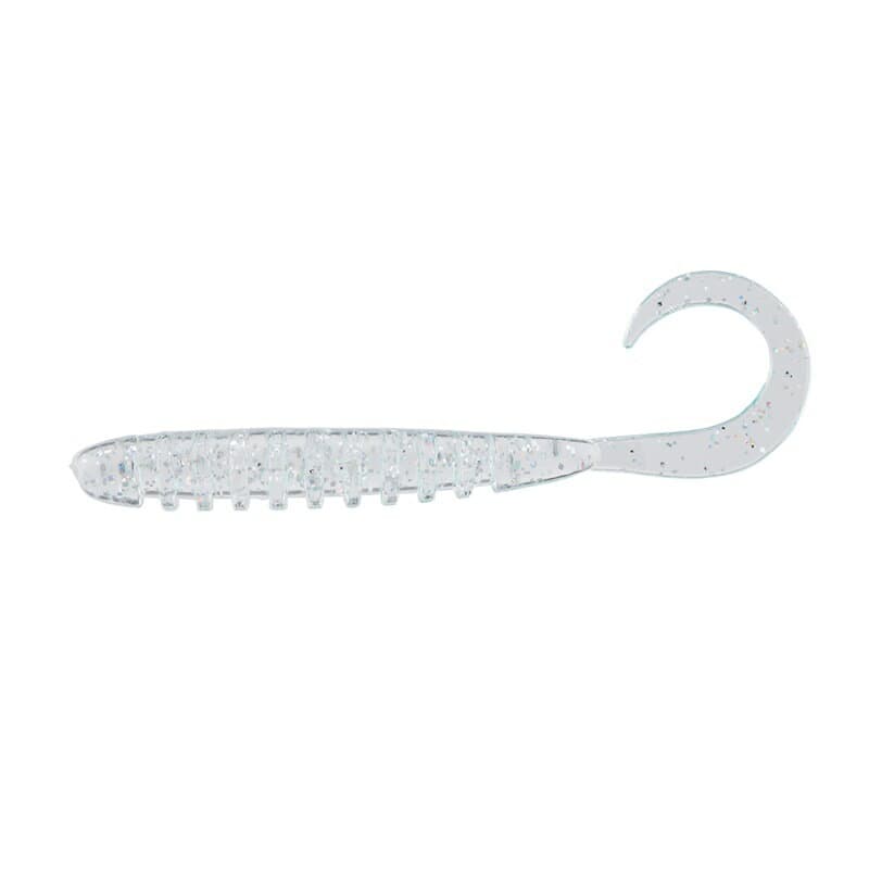 Jackall Tide Curly 2.8 Inch Clear Holo Flake