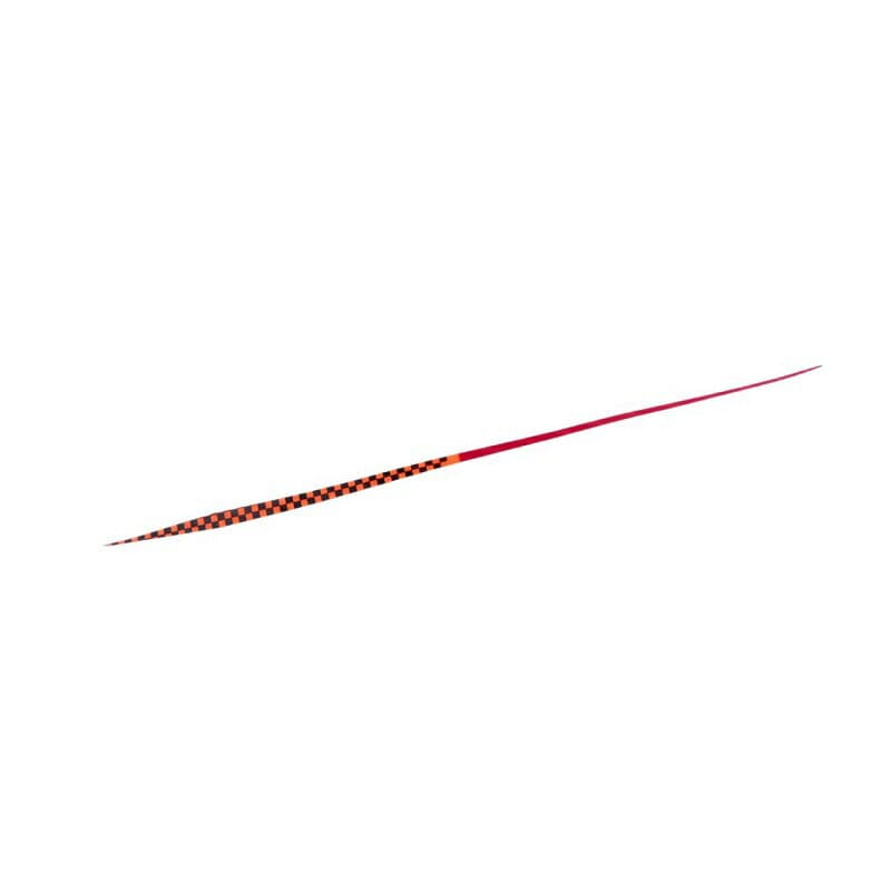 Daiwa Kohga Silicone Necktie Nakai Tune Straight Regular Slim Ichimatsu Orange + Kohga Red