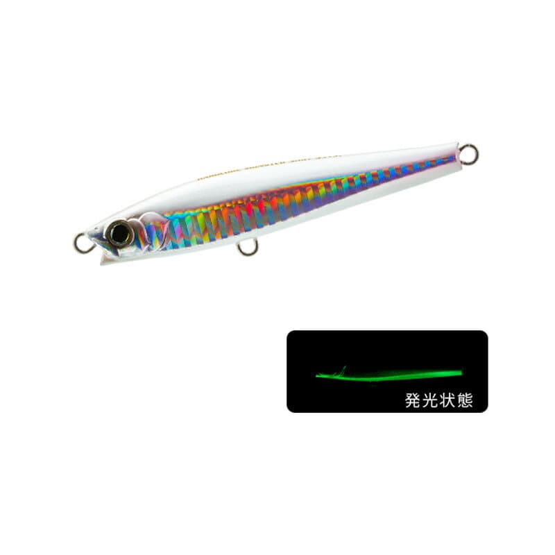 Duel Hardcore Monster Shot (S) 95mm F1196-HLKI Shirogisu Glow Belly