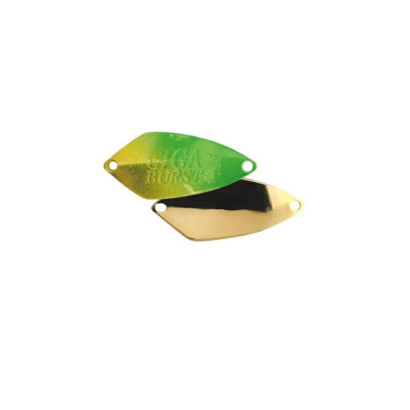ヴァルケイン　ギガバースト 2.0g シャインライムゴールド　【釣具　釣り具】