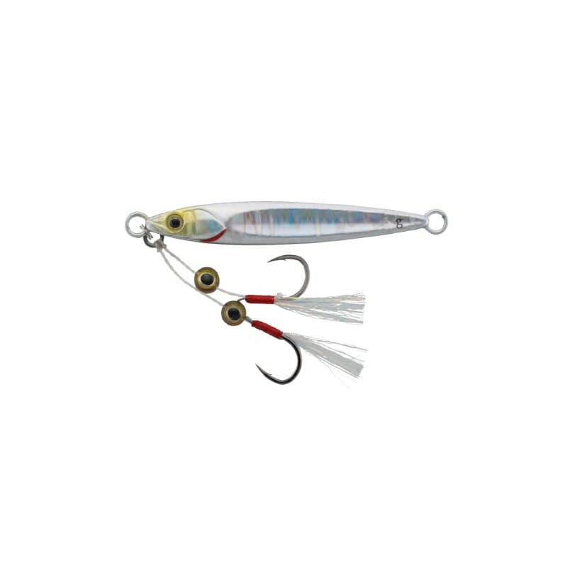 Jackall Bigbacker Fit JIG 10g Shirasu Silver / Magma Wave Holo
