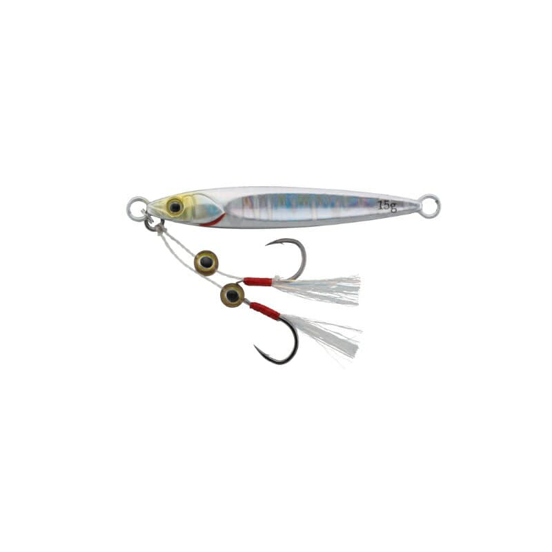 ジャッカル　ビッグバッカー FIT JIG 15g シラスシルバー/マグマウェーブホロ