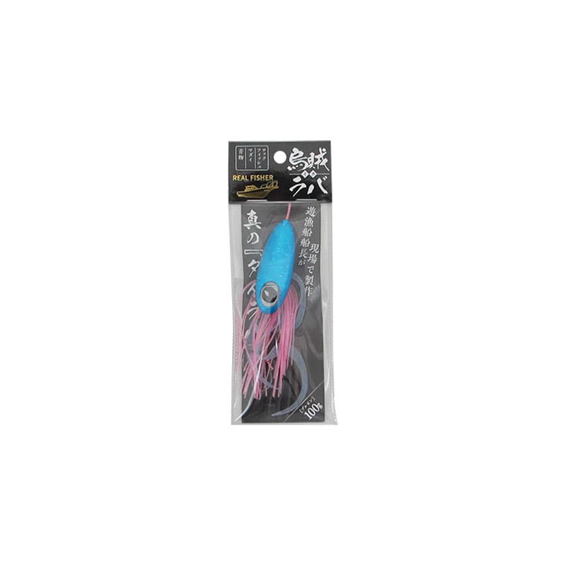 Real Fisher Ika Raba 100g Blue Pink