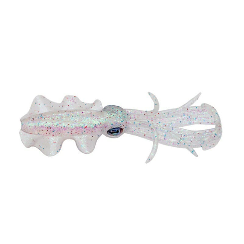 Ecogear Power Squid 3.5 Inch 500 Hokuriku Clear Holo II