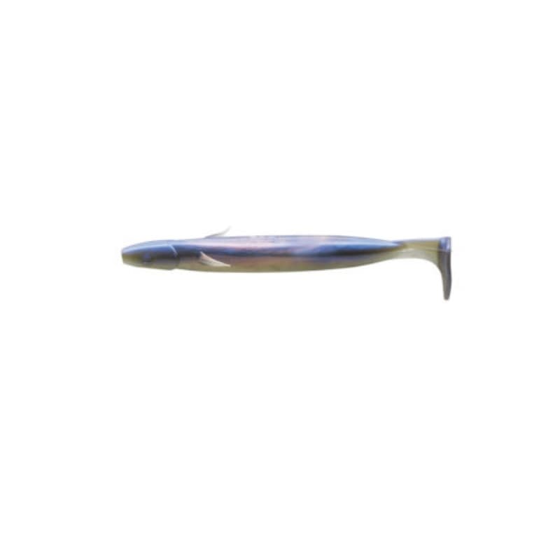 Ecogear Power Shad 5 inch 101 Pearl White / Blue Pearl Back