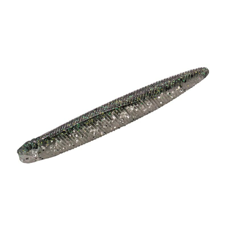 Jackall Yummy Fish 3.8 inch Dark Thunder/Clear Silver