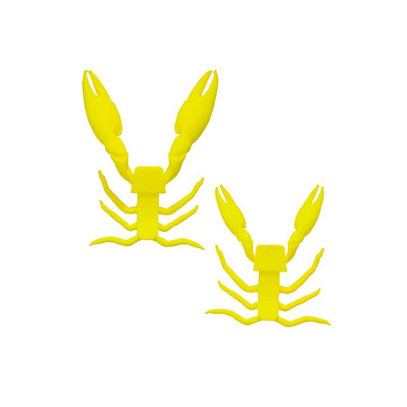 Major Craft TACO-SPARE PuriPuri Shrimp Spare Claw #003 Yellow Tiger