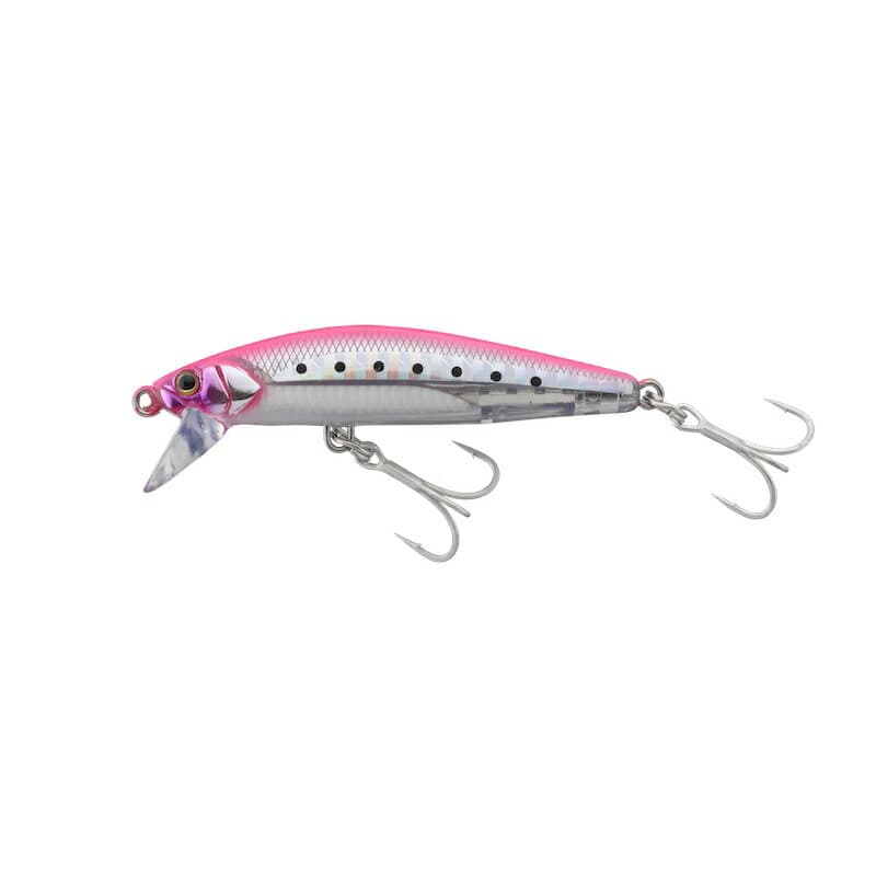 Jackall Big Backer Fit Minnow 70 Pink Back Iwashi