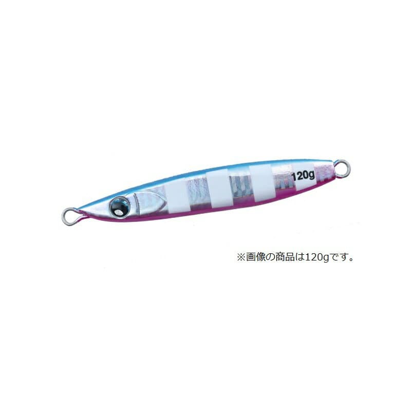 ダイワ　鏡牙ジグリアフォール 100g PHブルピンゼブラ