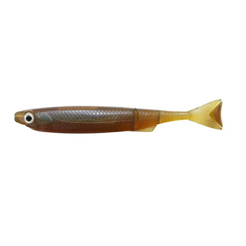Issei Worm Liar Minnow 4inch - Small Fish Worm - #69 Kuisiburi Pumpkin