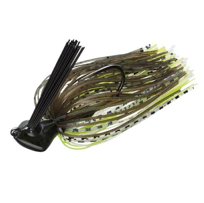 Evergreen Ironmarvie Casting Jig Silicon 3/8 oz #217 Green Pumpkin Chart