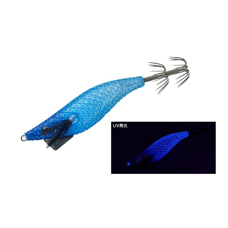 Gamakatsu 19-325 Speed Metal Egi Dropper 1.8 #19 Blue Head/Light Blue