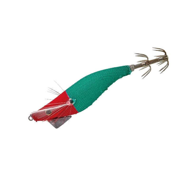 Gamakatsu 19-325 Speed Metal Egi Dropper 1.8 #1 Red Head/Green