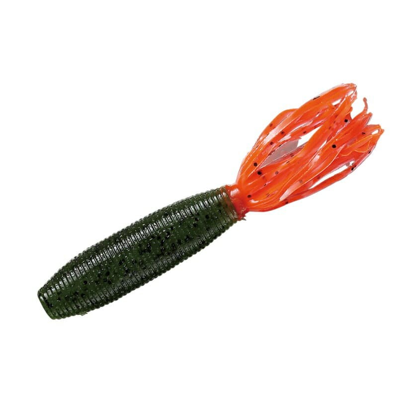 Smith Gary Yamamoto Fat Ika 100mm 8pcs Watermelon-Tomato Pepper