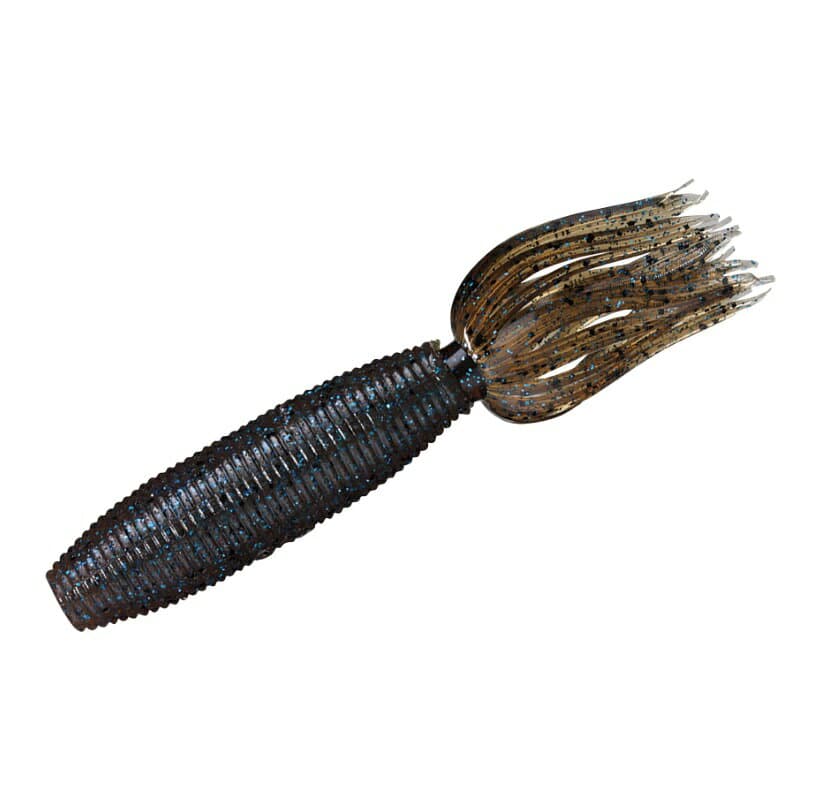 Smith Gary Yamamoto Fat Ika 8pcs 341 Dark Brown Bluegill