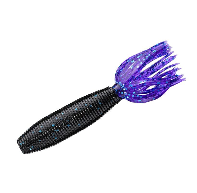 Smith Gary Yamamoto Fat Ika 8pcs 021-164 Black/Blue F-Purple/Blue F