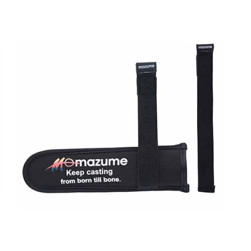 オレンジブルー　MZAS-718 mazume 2ピースロッドティップカバー mazumeブラック　【釣具　釣り具】