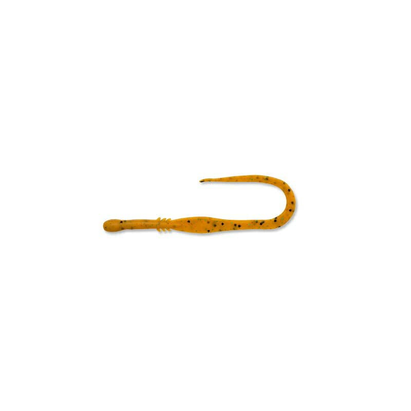 Ecogear Jukusei Tairaba Aqua Kuwase Curly Slim 75mm 12pcs Hoya Yellow