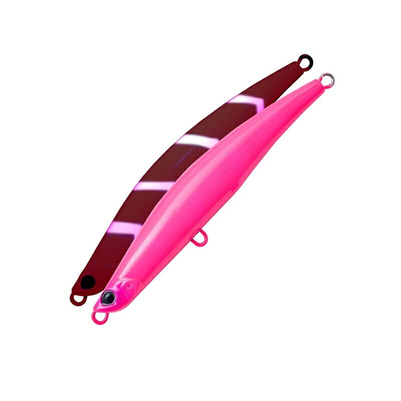 Palms GGG-100LF Gig Gigant Hook Level Fall 100mm HSL-466 UV Hirame Matte Pink