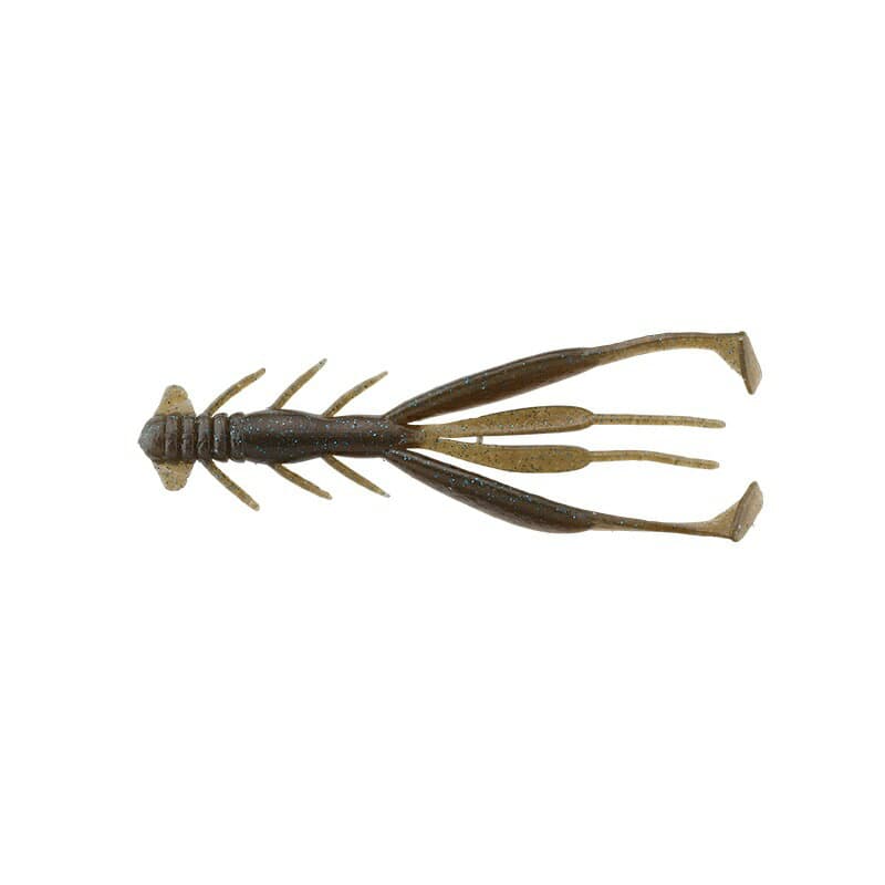 Jackall Jimmy Shrimp 3.8 inch Dark Tenaga/Blue Flake