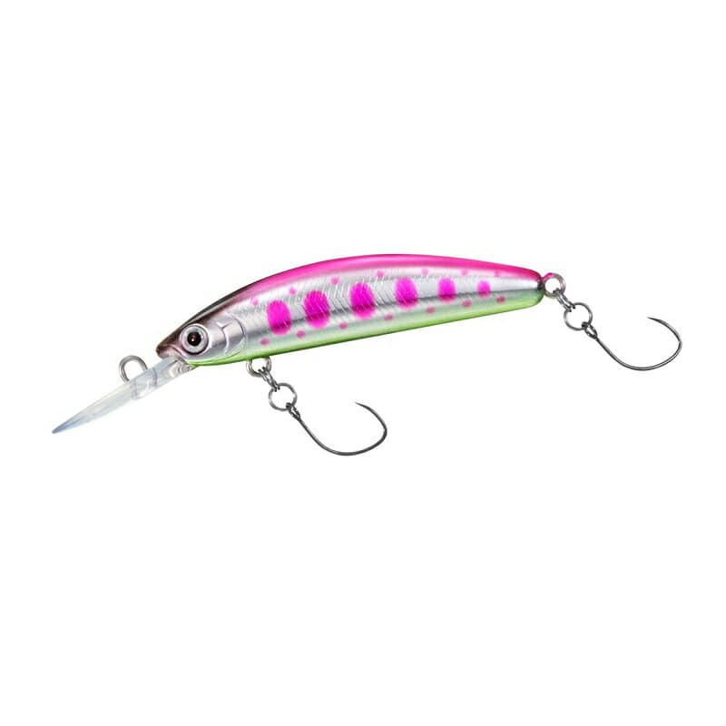 Daiwa Presso Doubleclutch 48F Pink Yamame Chartreuse Belly
