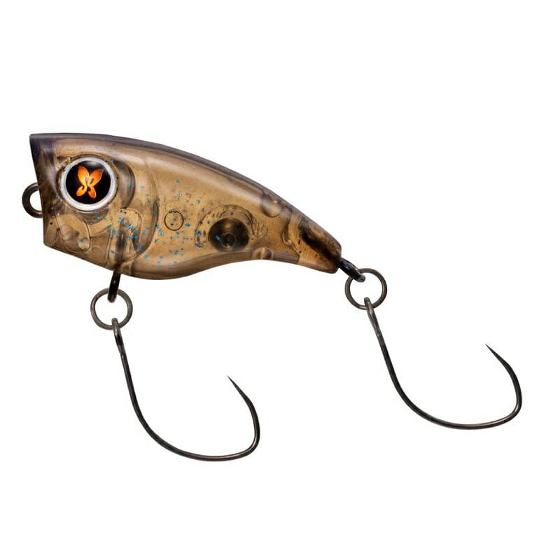 Daiwa Presso Poppin Bug Smoke Glitter