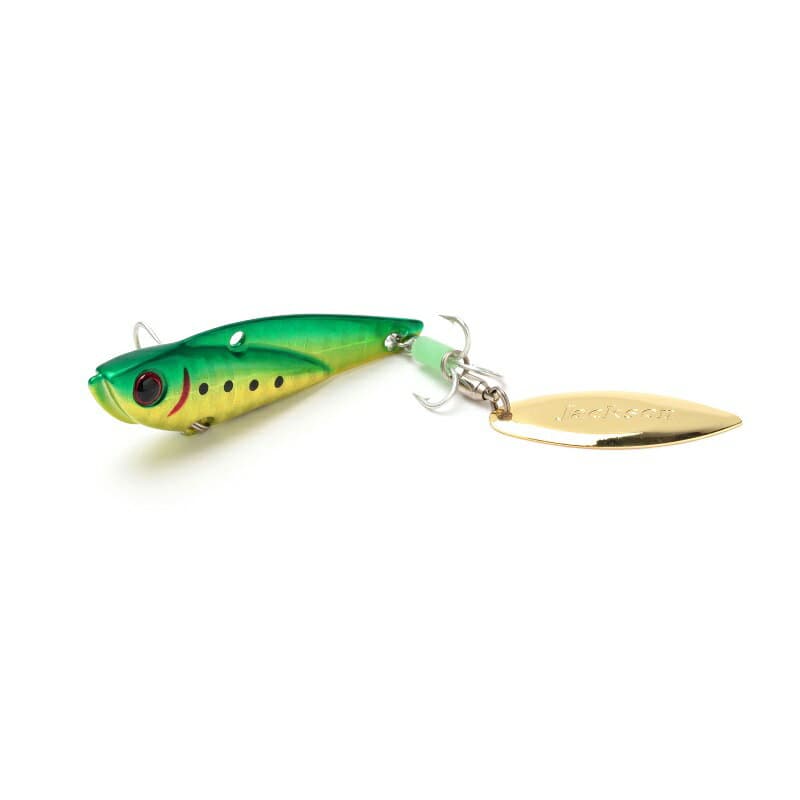 Jackson Seabass Lure Teppan Blade 15g GGR Gold Green